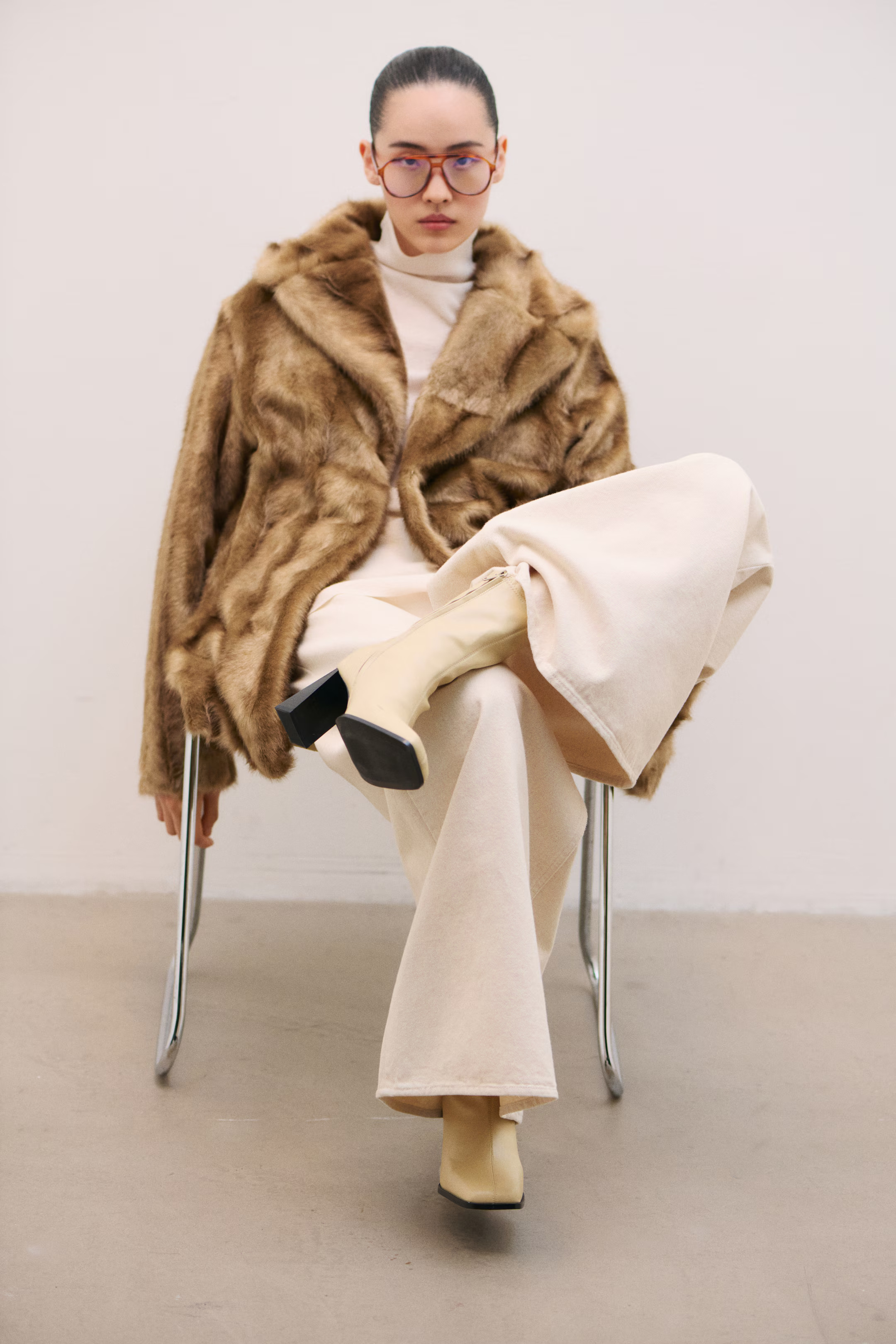 Block-heeled ankle boots | H&M (US + CA)