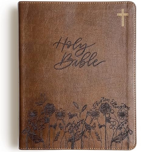 Hand Illustrated & Laser Engraved NIV Journaling Bible, Personalized Gift, Custom Name Engraving Available | Amazon (US)