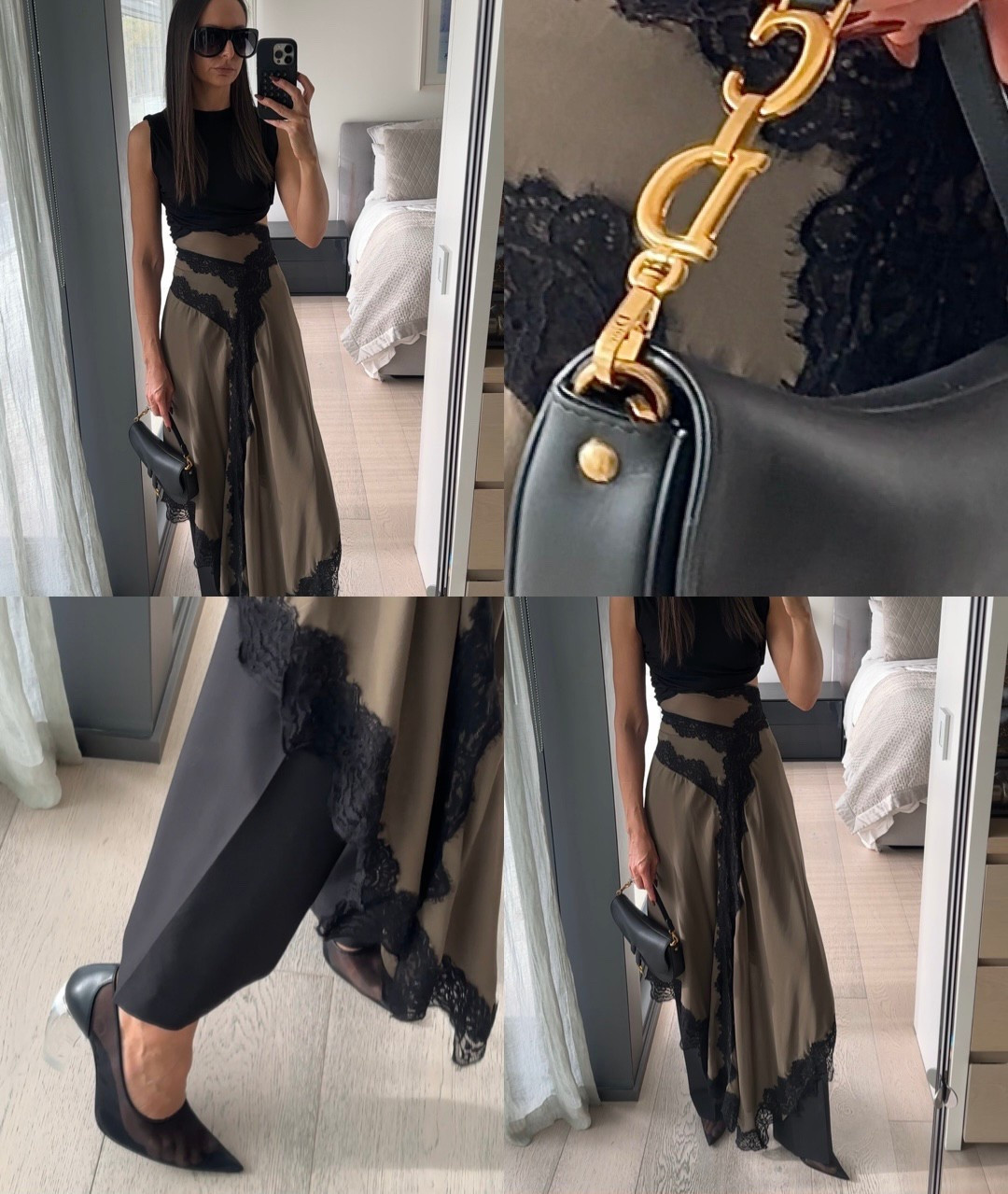 90s #lace dressing 🖤