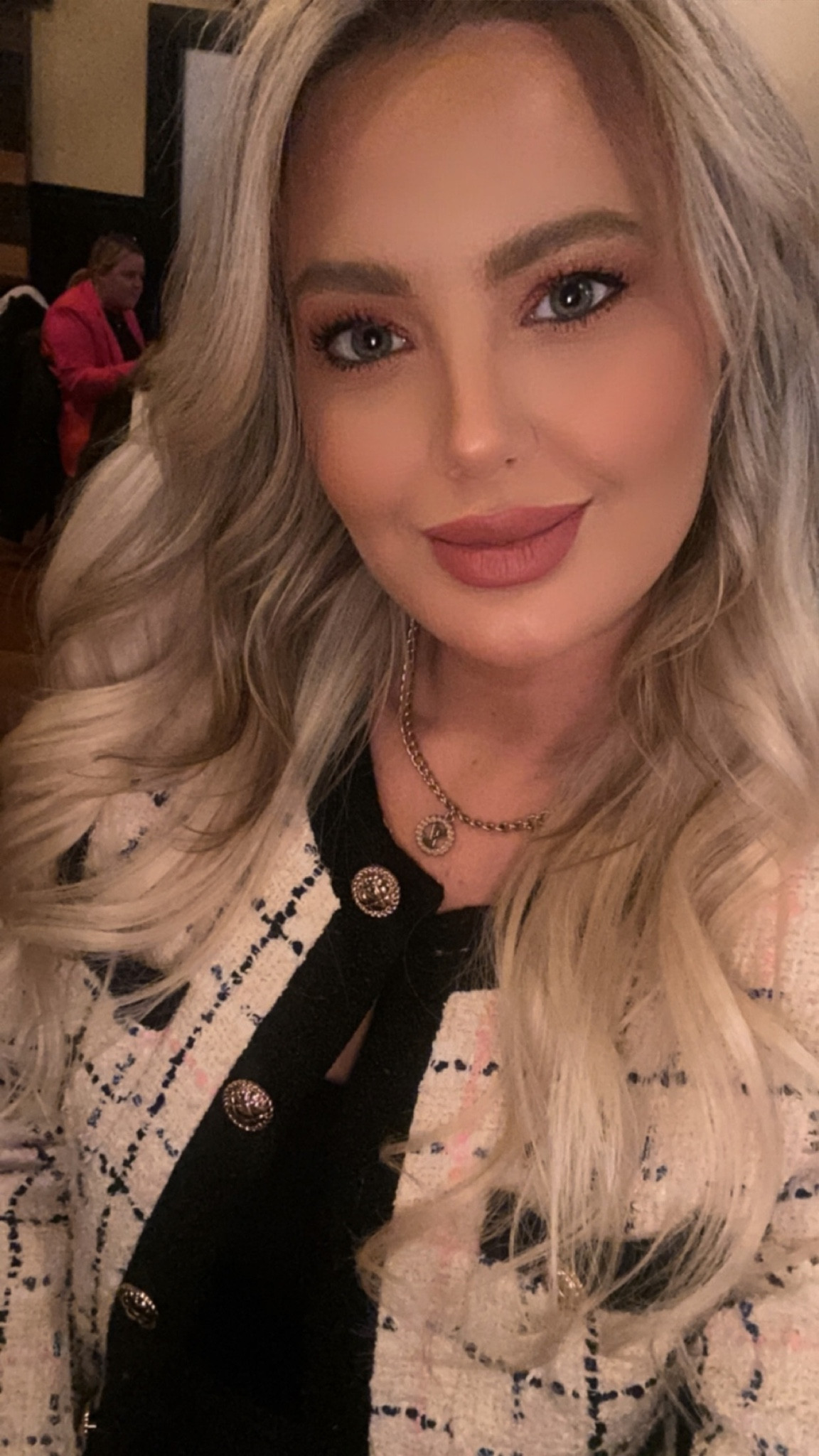 Tweed jacket for the win from vici! I love the pops of pink and blue. 

#LTKxVICI #LTKMostLoved #LTKWorkwear