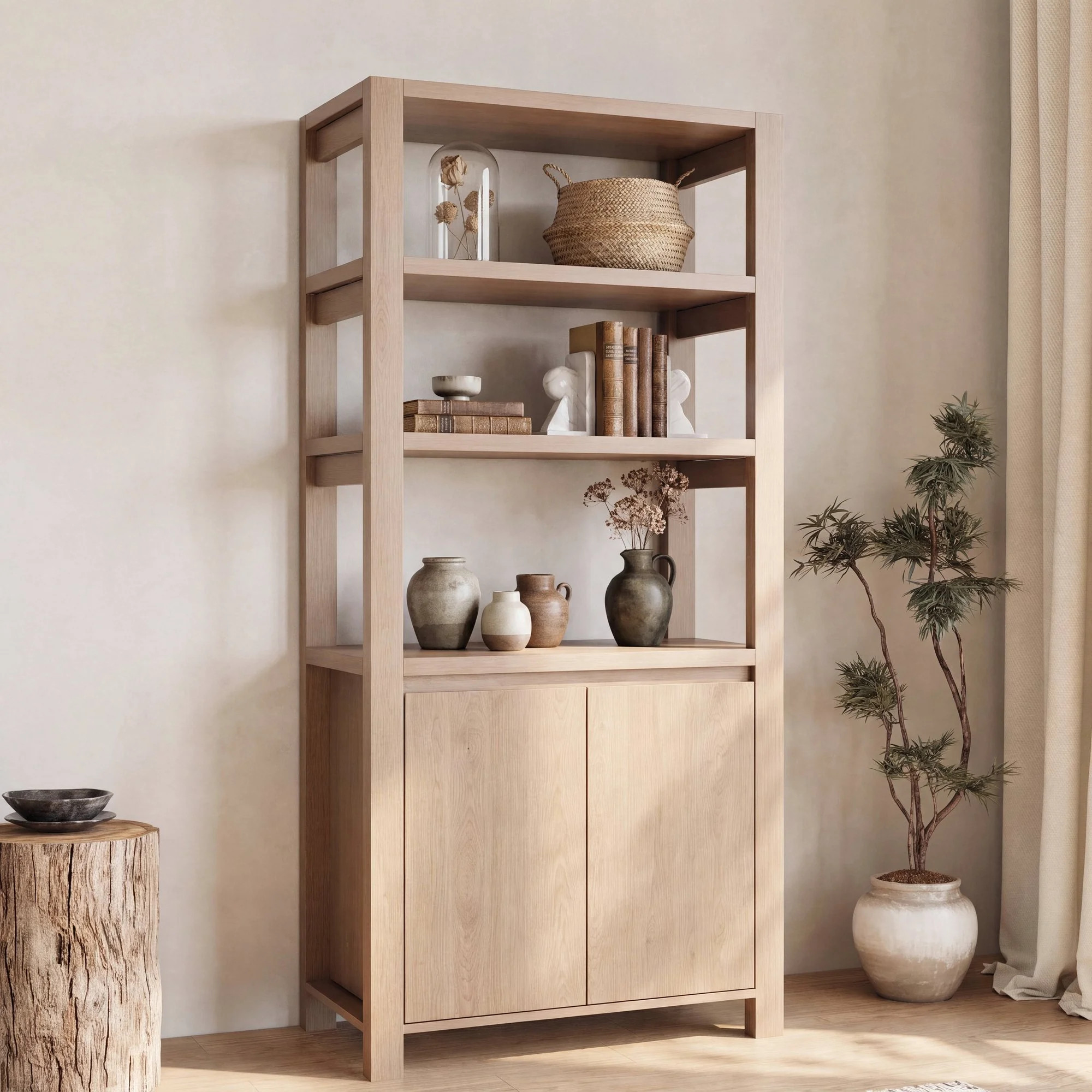 67'' H Storage Bookcase | Wayfair North America