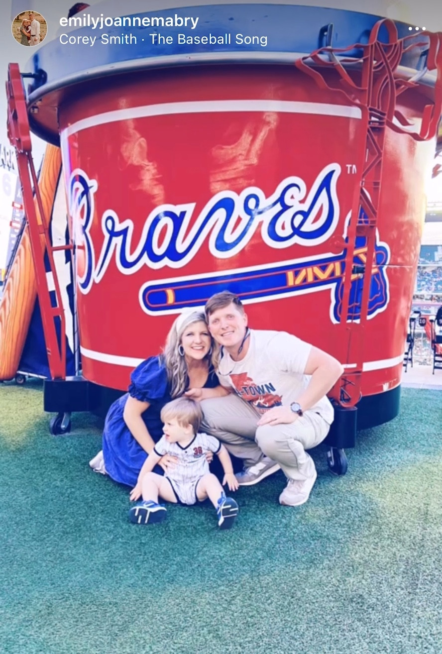 Judson (& mama’s!!!) very first @braves game last night did not disappoint!! ⚾️❤️ This song 🎶 (suchhhh sweet lyrics 🥹) and these sweet memories of a lifetime with my boys 🫶🏽 will stay in my heart forever!! 🥰☺️ #babysfirstbravesgame #gobraves #memoriesforlife #bravesgame #boymama #lovemyboys #thesearethedays #futurebravesplayer

…

#emilysayswes #judsoncarpentermabry #twentytwomonthsold #twentytwomonthold #twentytwomontholdbaby #twentytwomontholdbabyboy #judsonmonthbymonth #sweetjudson #oursweetboy #oneyearold #oneyearoldbaby #oneyearoldbabyboy #gratefulmotherhood #motherhoodblogger #mommyblogger #aprilmemories #makingmemories #bravesgameday #babysfirstbaseballgame #liketkit #LTKfamily #LTKbaby
