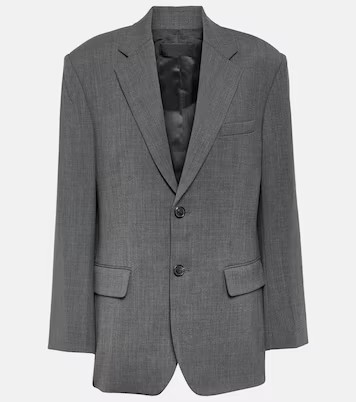 Boyfriend wool-blend blazer | Mytheresa (US/CA)