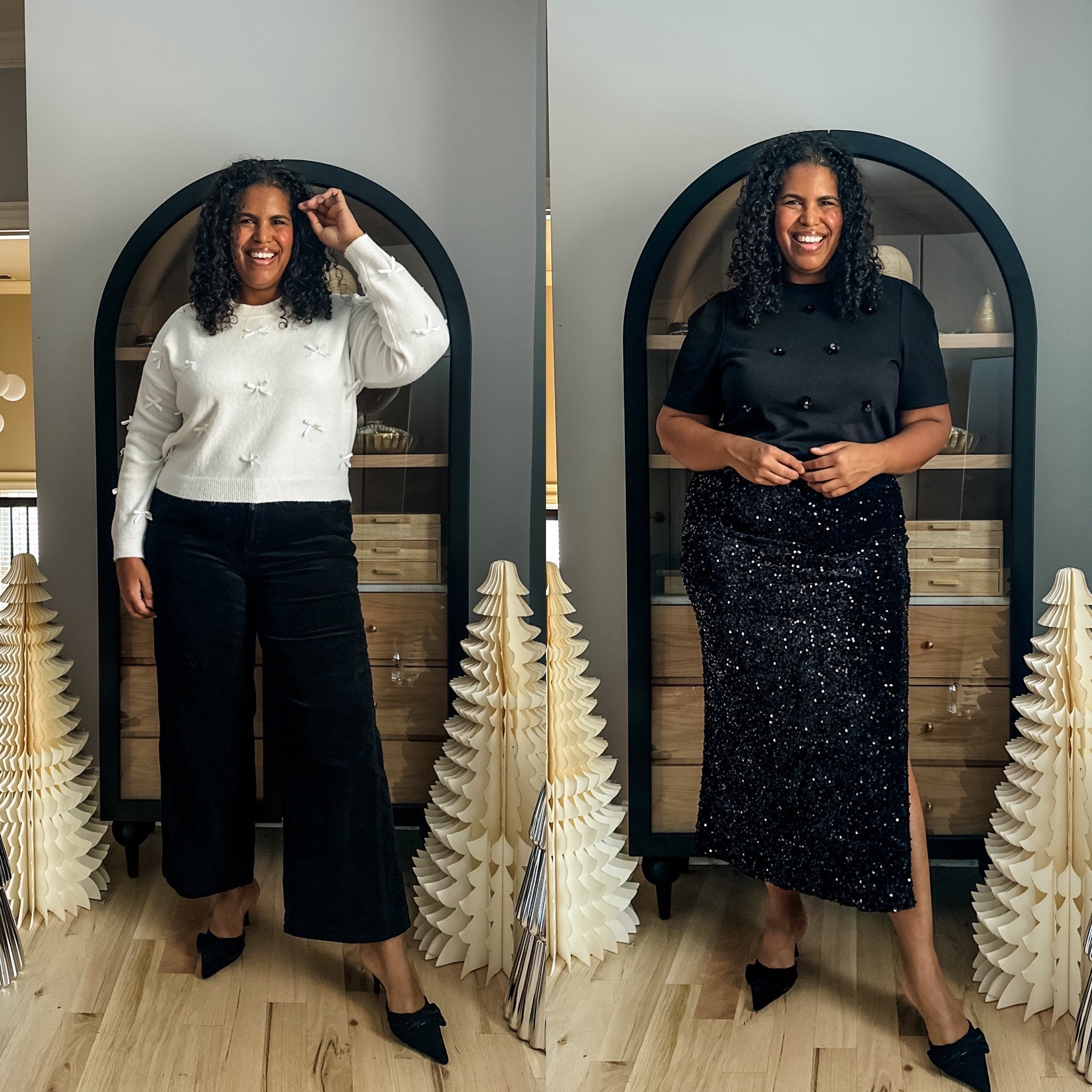 Wearing size xxl in everything shown and size 18 in pants. All true to size and from Walmart!

#LTKGiftGuide #LTKHoliday #LTKPlusSize