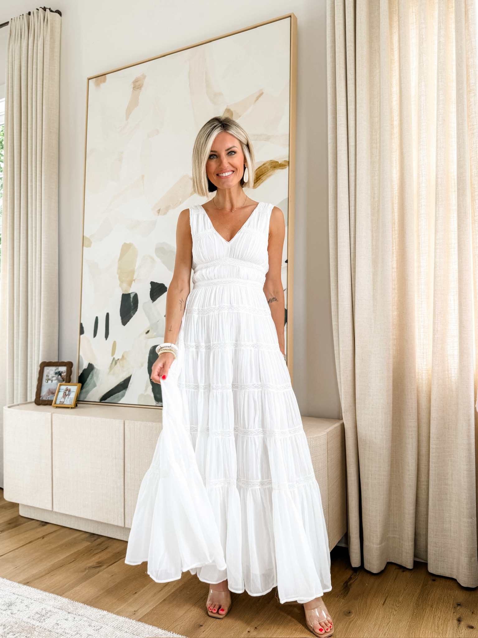 This maxi is currently on sale on Abercrombie for $40 off! Such a pretty white dress! Wearing XS!


Loverly grey, Abercrombie, white dress, maxi dress, summer dresss

#LTKStyleTip #LTKSeasonal #LTKSaleAlert