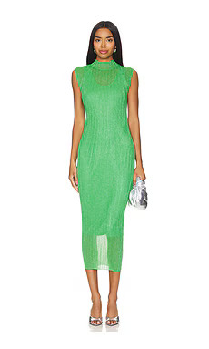 ALLSAINTS Patrice Dress in Bright Green from Revolve.com | Revolve Clothing (Global)
