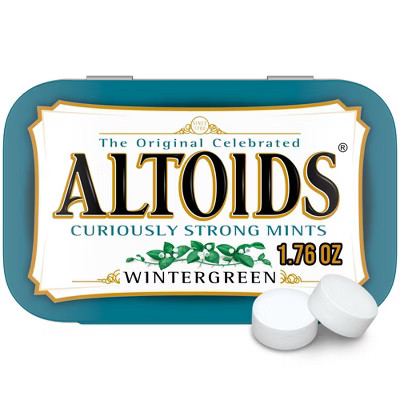 Altoids Wintergreen Breath Mint Candies - 1.76oz | Target