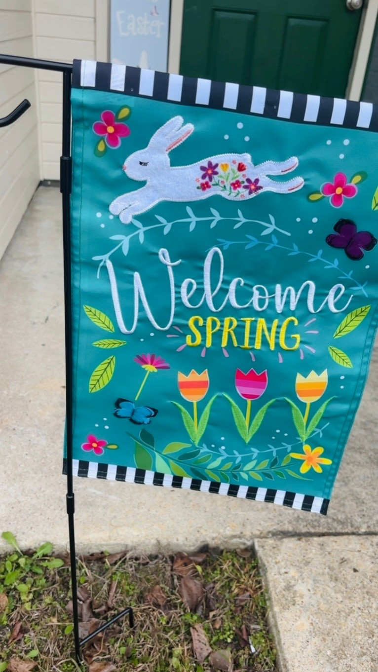 The SWEETEST Easter 🐣 garden flag! 

#LTKSeasonal #LTKSaleAlert #LTKHome