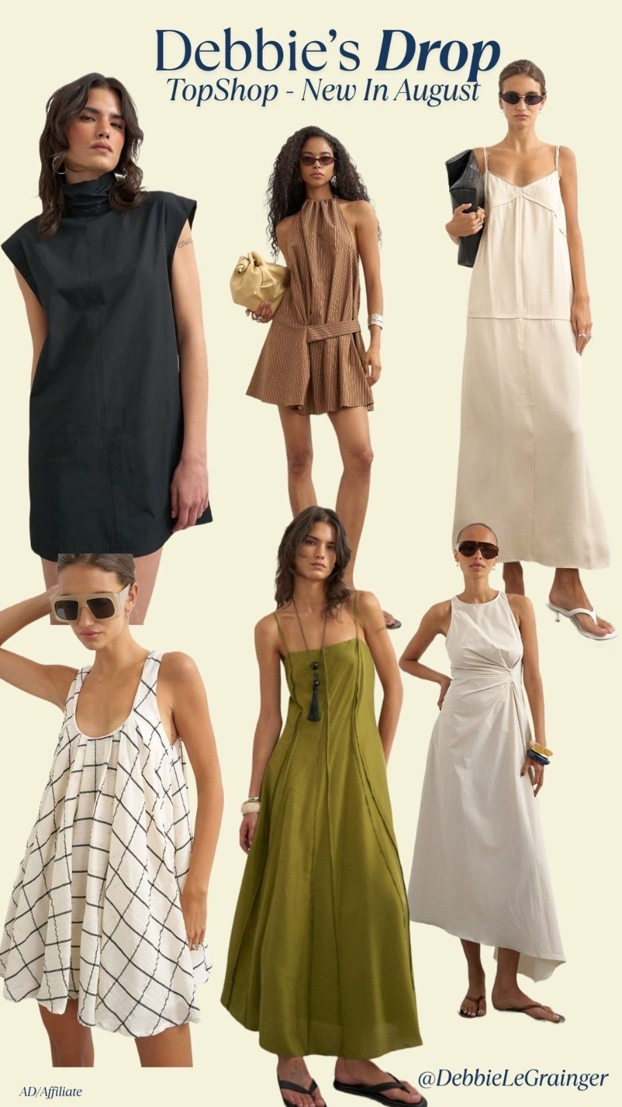 I'm so happy TopShop came back into our lives and they've really been pulling it out of the bag. We've still got a bit more of summer ahead so here are some of my favourite new in dresses which are such a good price point.

#LTKsummer #LTKuk #LTKfestival