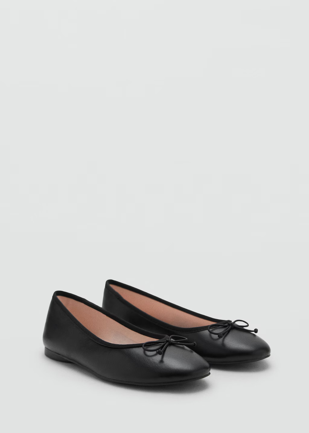 Ballet flats with bows black - Kids - 4½ - MANGO KIDS | MANGO (UK)