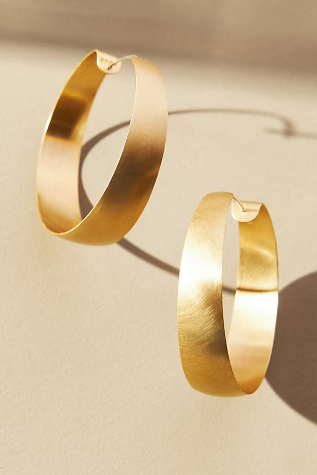 Fripp Wrap Hoop Earrings | Anthropologie (US)
