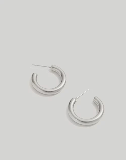 Chunky Small Hoop Earrings | Madewell