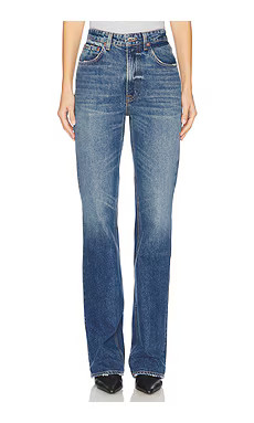 GRLFRND Melanie High Rise Boot Cut in Los Feliz from Revolve.com | Revolve Clothing (Global)