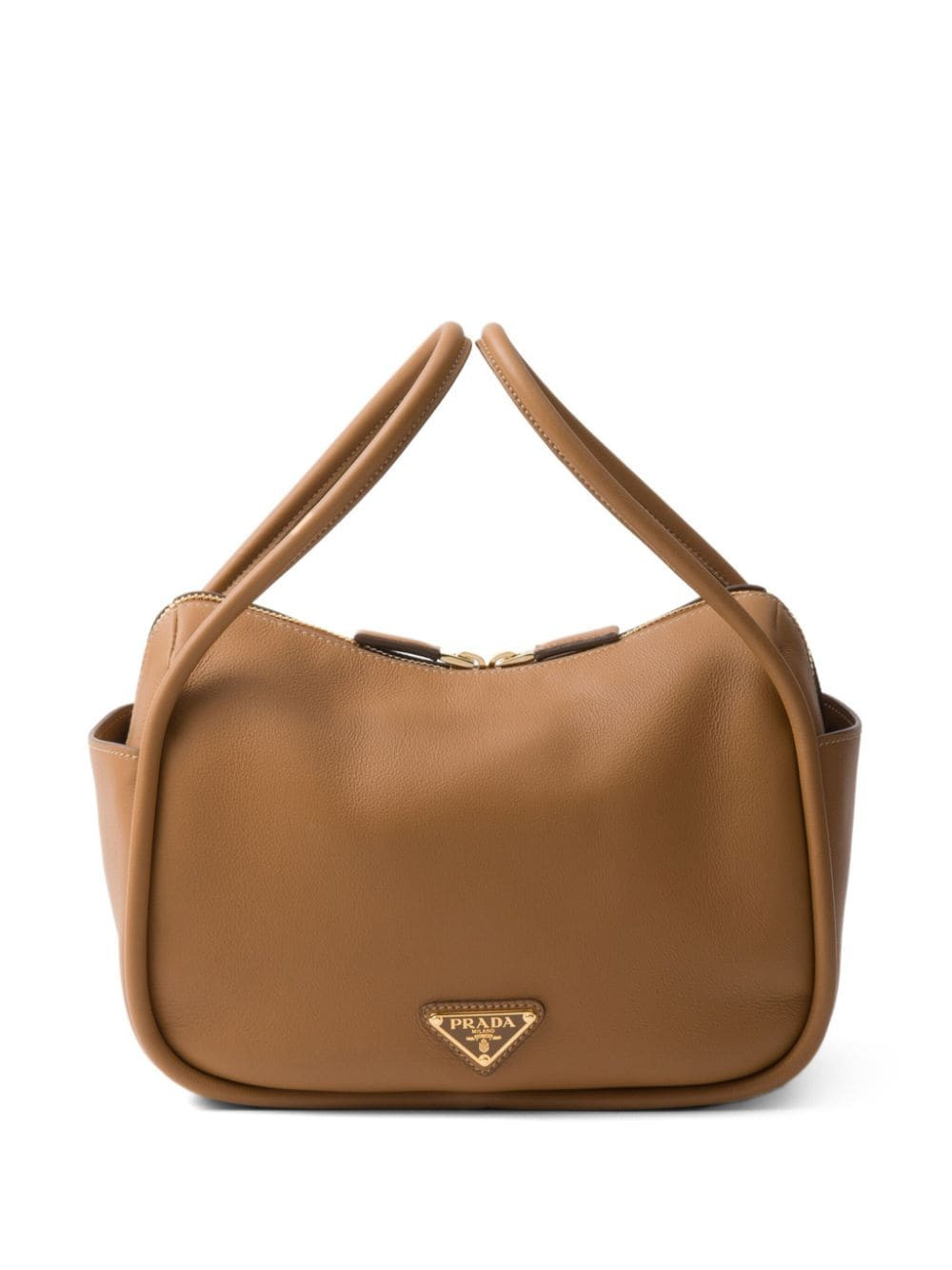 Prada Prada Darling leather handbag - Brown | Farfetch Global
