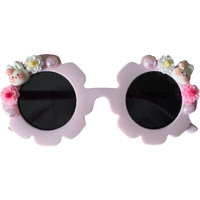 Bunny Flower Cami Flower Sunnies, Matte Lavender | Maisonette