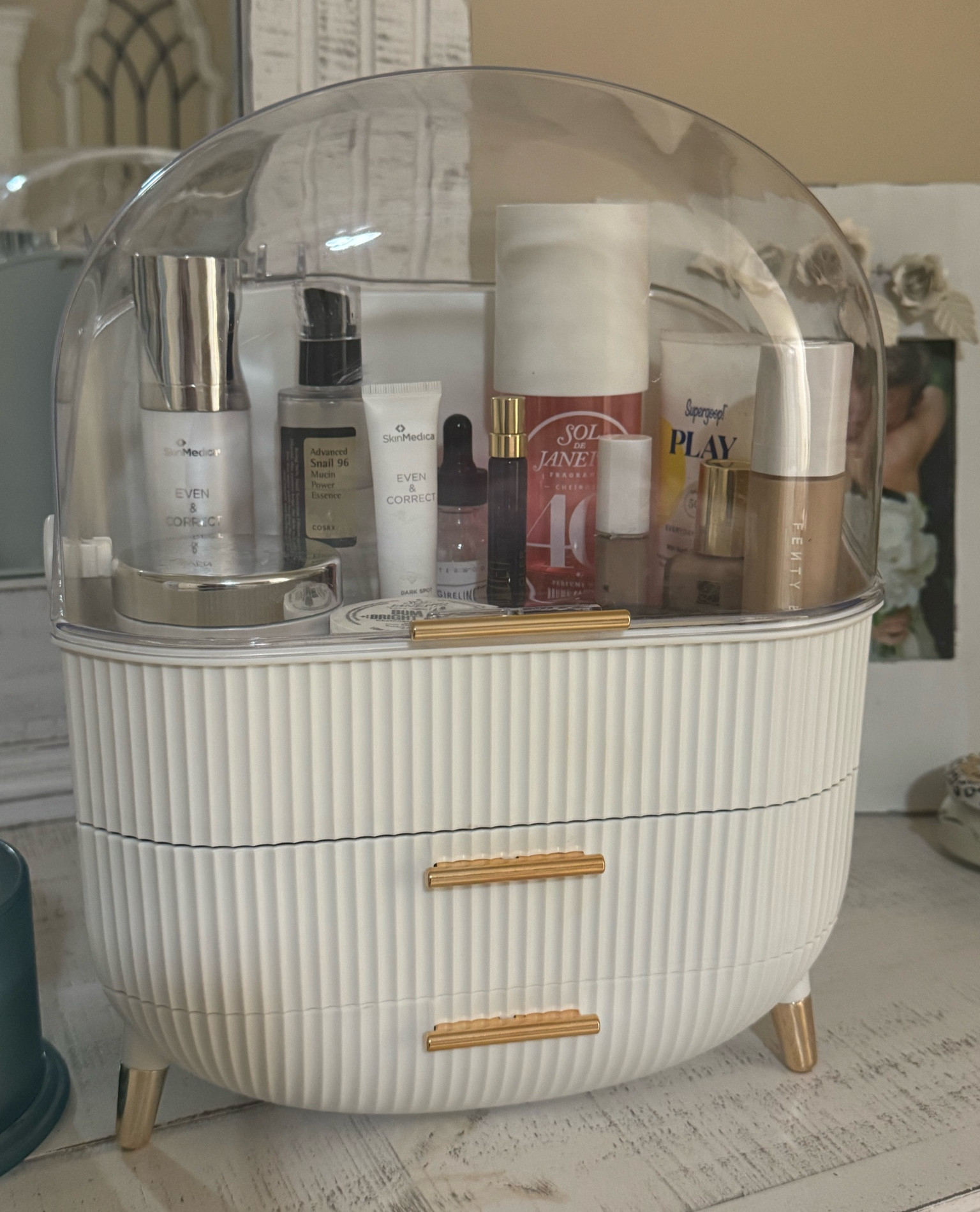 I’ve been loving this pretty little vanity organizer!

#LTKGiftGuide #LTKBeauty #LTKHome