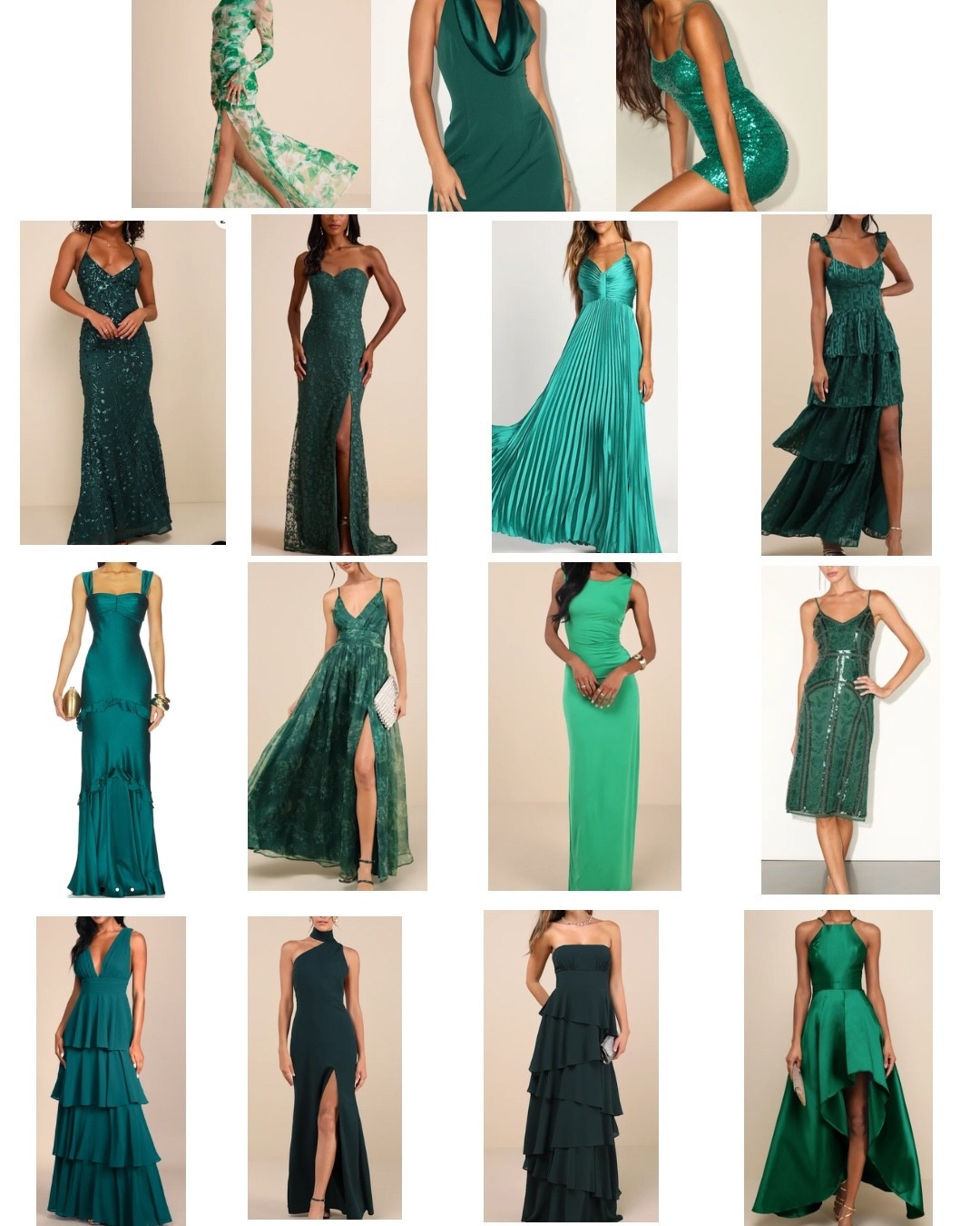 Green dress, green dresses

#LTKU