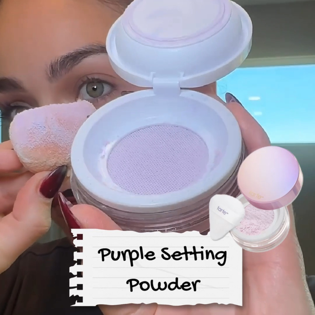 Purple setting powder 
Makeup 
Setting powder 

#LTKFindsUnder50 #LTKBeauty #LTKWatchNow