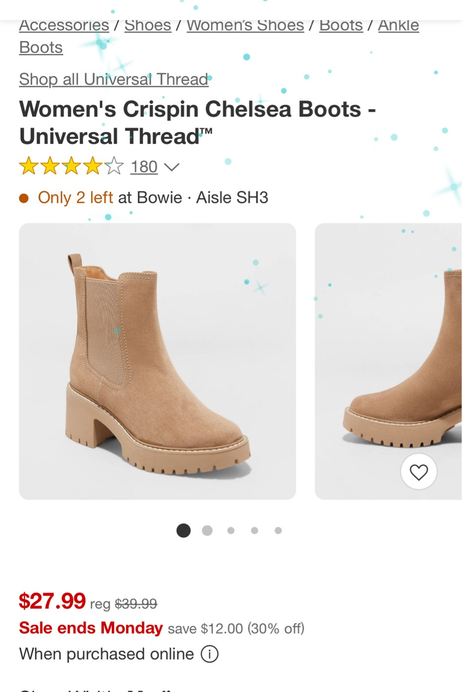 Target Shoes 

#LTKCyberSaleIT #LTKCyberSaleIE #LTKCyberWeek