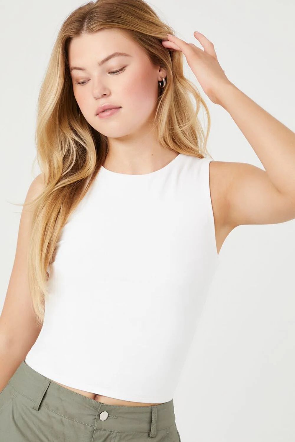 Cotton-Blend Tank Top | Forever 21 (US)