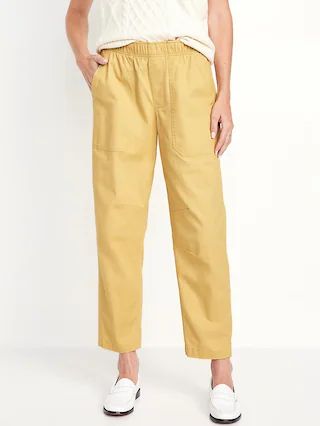 High-Waisted Pulla Utility Pants | Old Navy (US)