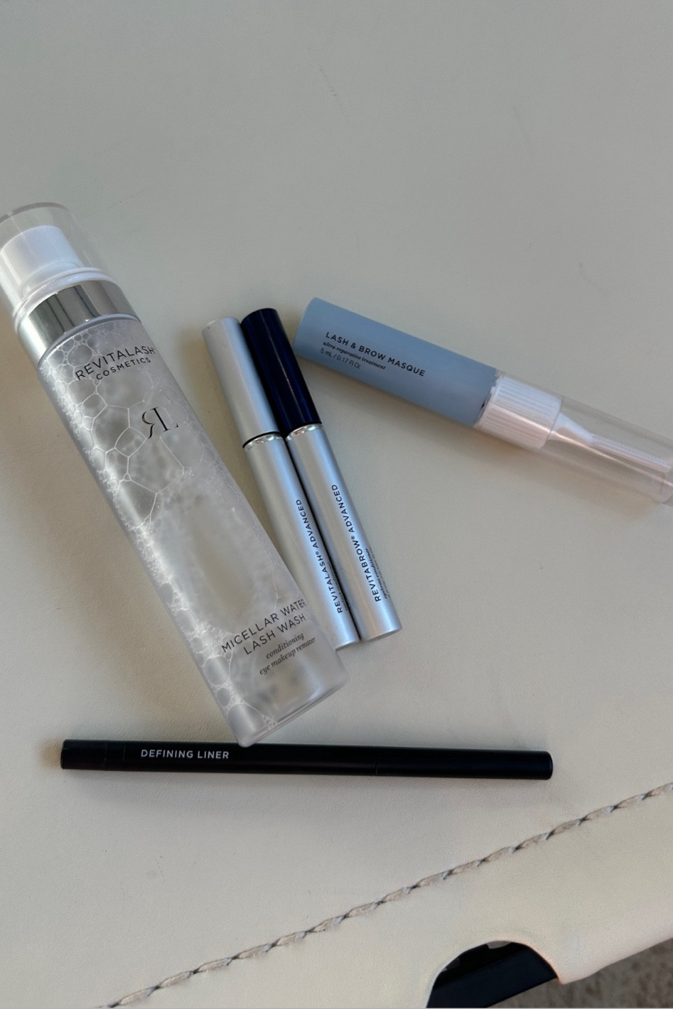 Revitalash products i use and swear by. i use their brow and eyelash products and their new eyeliner is so creamy and beautiful 

#revitalashpartner

#LTKFindsUnder50 #LTKOver40 #LTKBeauty