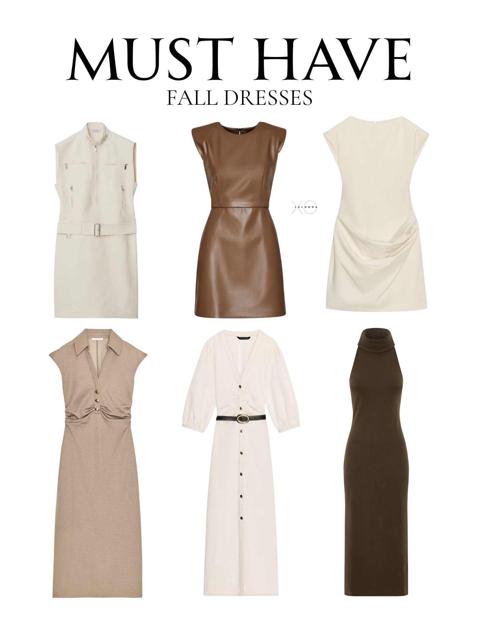 Fall dress must-haves 🍁 effortless inspo for the season ✨

Disclaimer: runs fast —linked similar ones! ✨🫶🏽
.
.
.
#FallFashion #outfitinspo #falloutfit #midlifemusthave #FallDresses #flyageless #midlife #ootd #outfitcheck  #fashionover40 #fashionover50 #midlifejourney #xojalonda

#LTKSeasonal #LTKStyleTip #LTKOver40