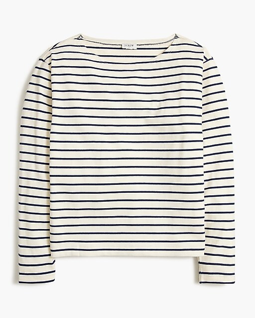 Striped boatneck tee | J.Crew Factory