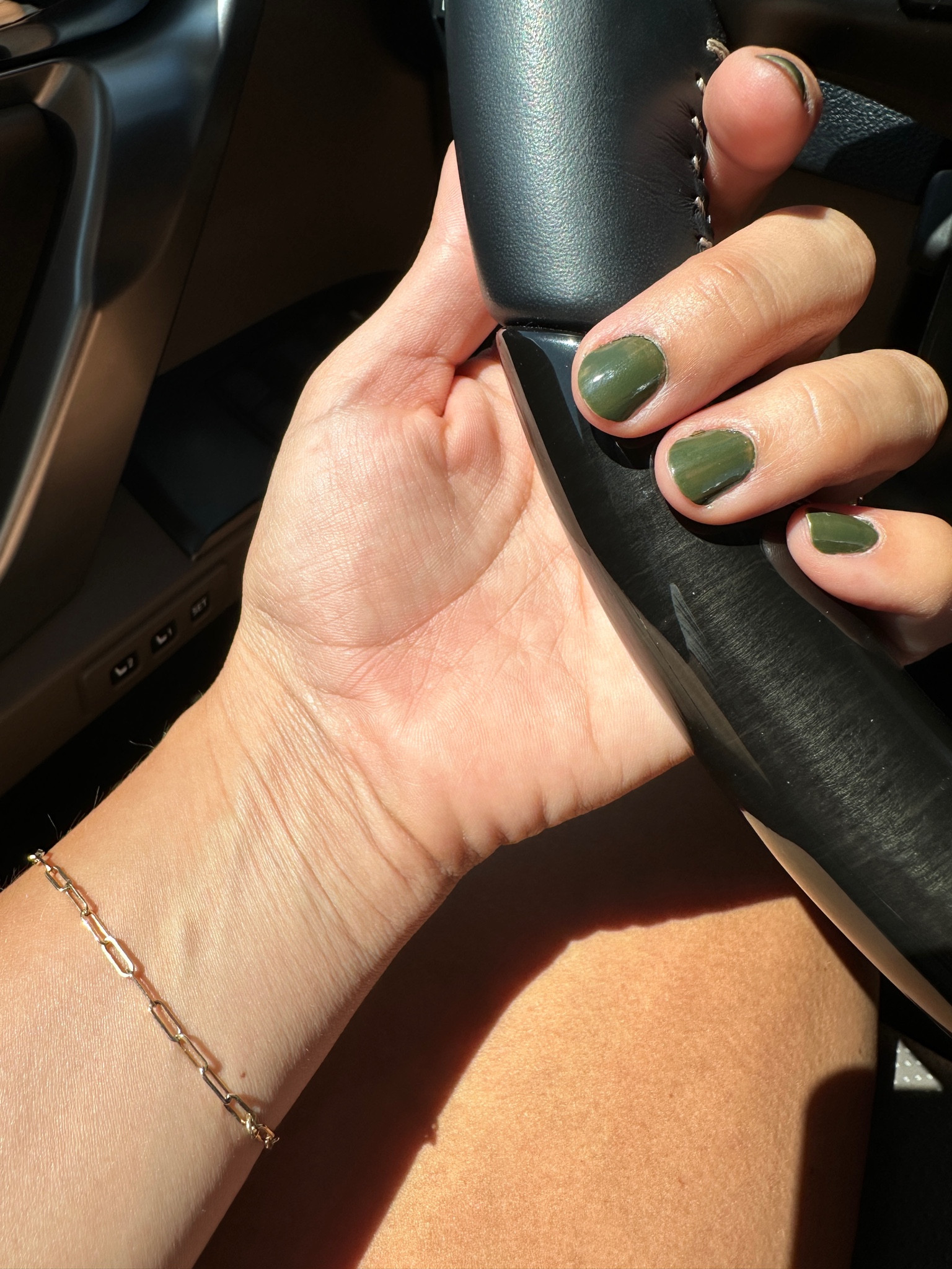 Deep green nail polish for end of summer / early fall! 

#LTKSeasonal #LTKBeauty