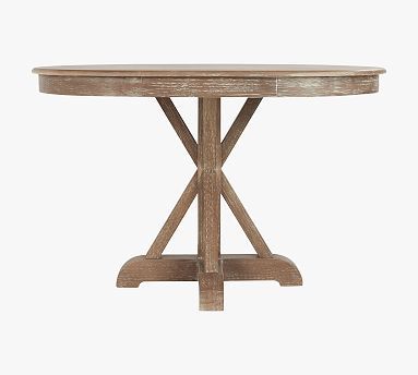 Hyeres Oval Pedestal Dining Table | Pottery Barn (US)