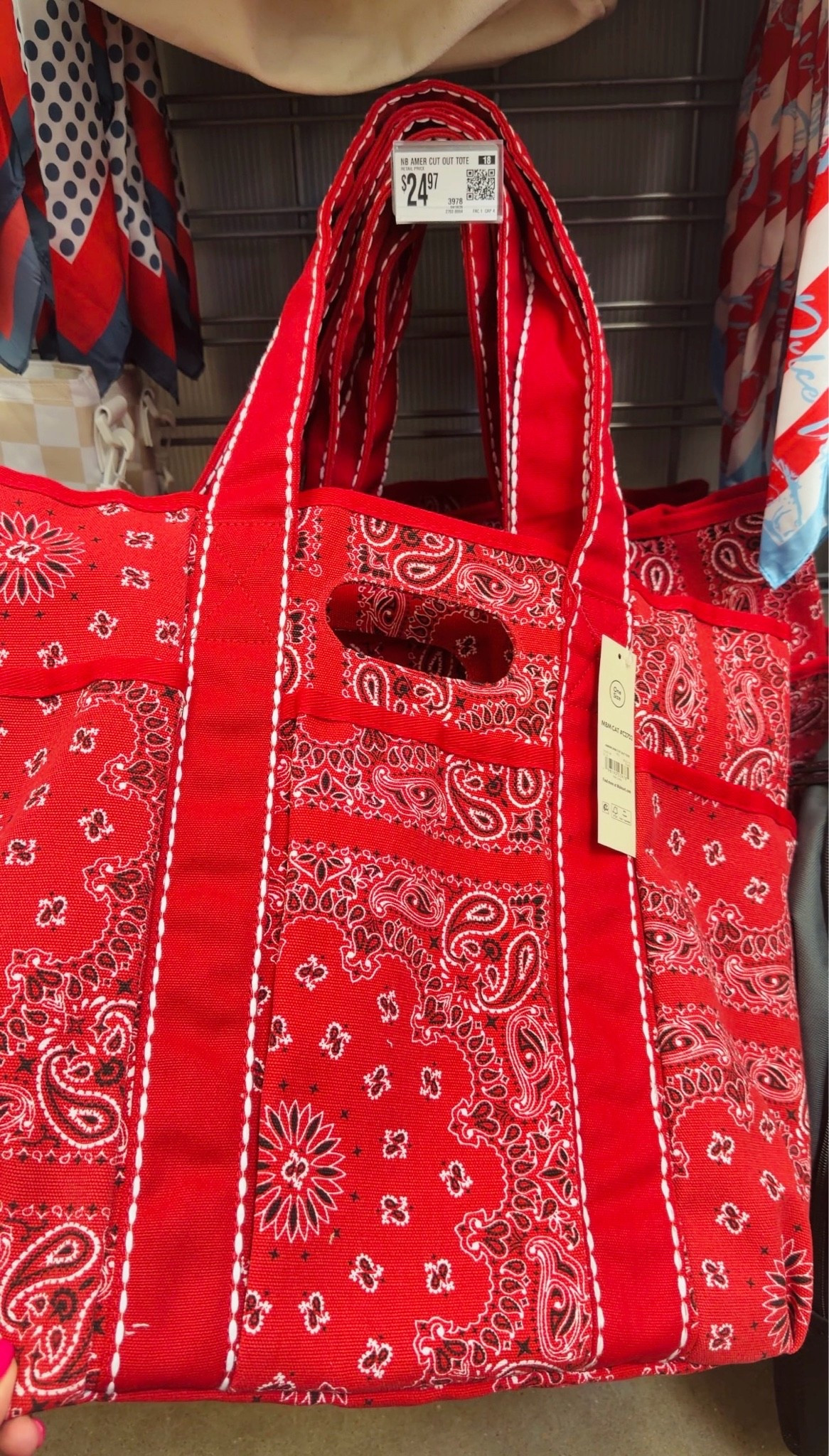 Americana bandana tote bag at Walmart #walmart #walmartfinds

#LTKootd #LTKdayinmylife #LTKgrwm