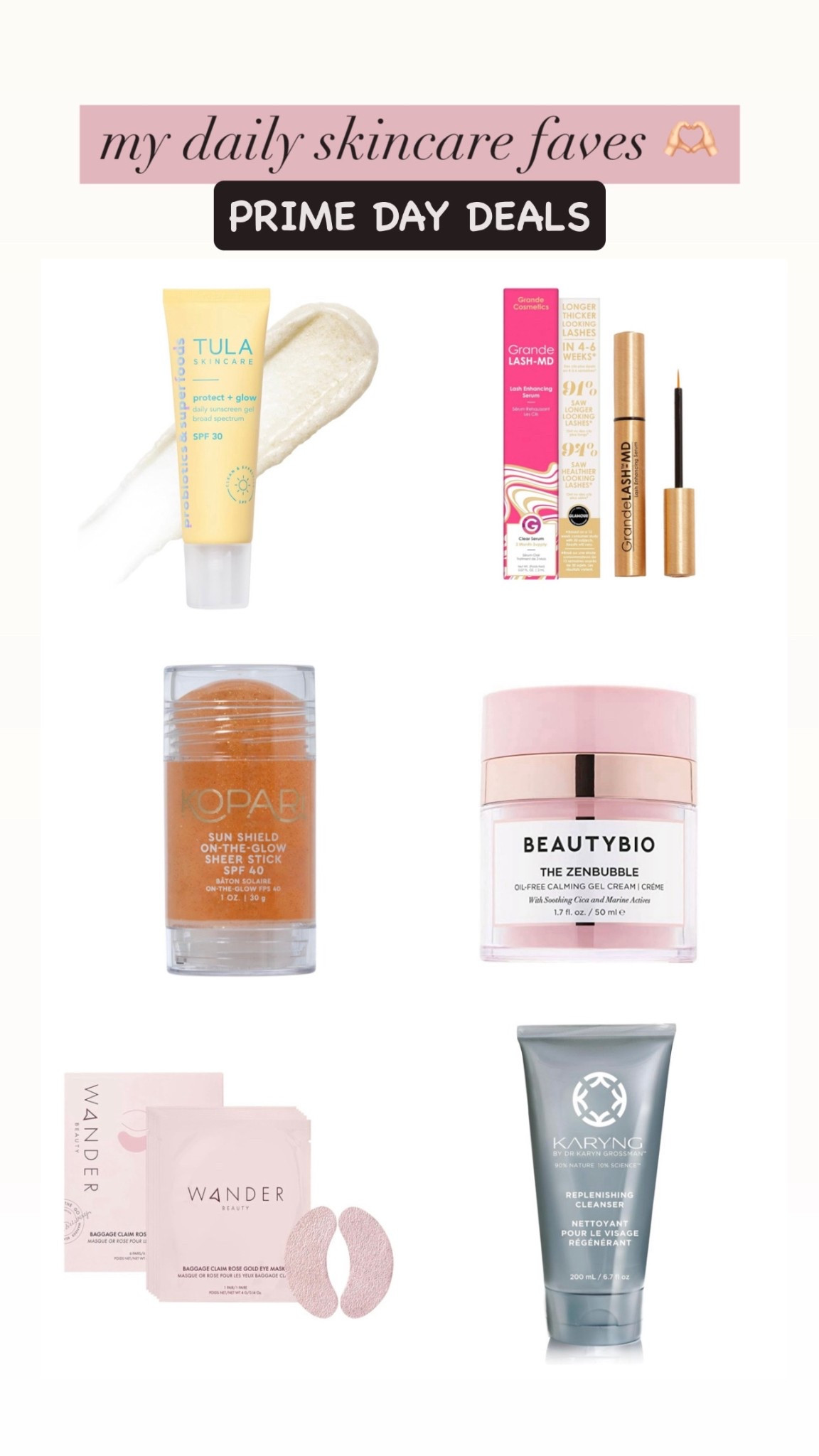 My daily skincare! 

#LTKBeauty #LTKSaleAlert #LTKFindsUnder100