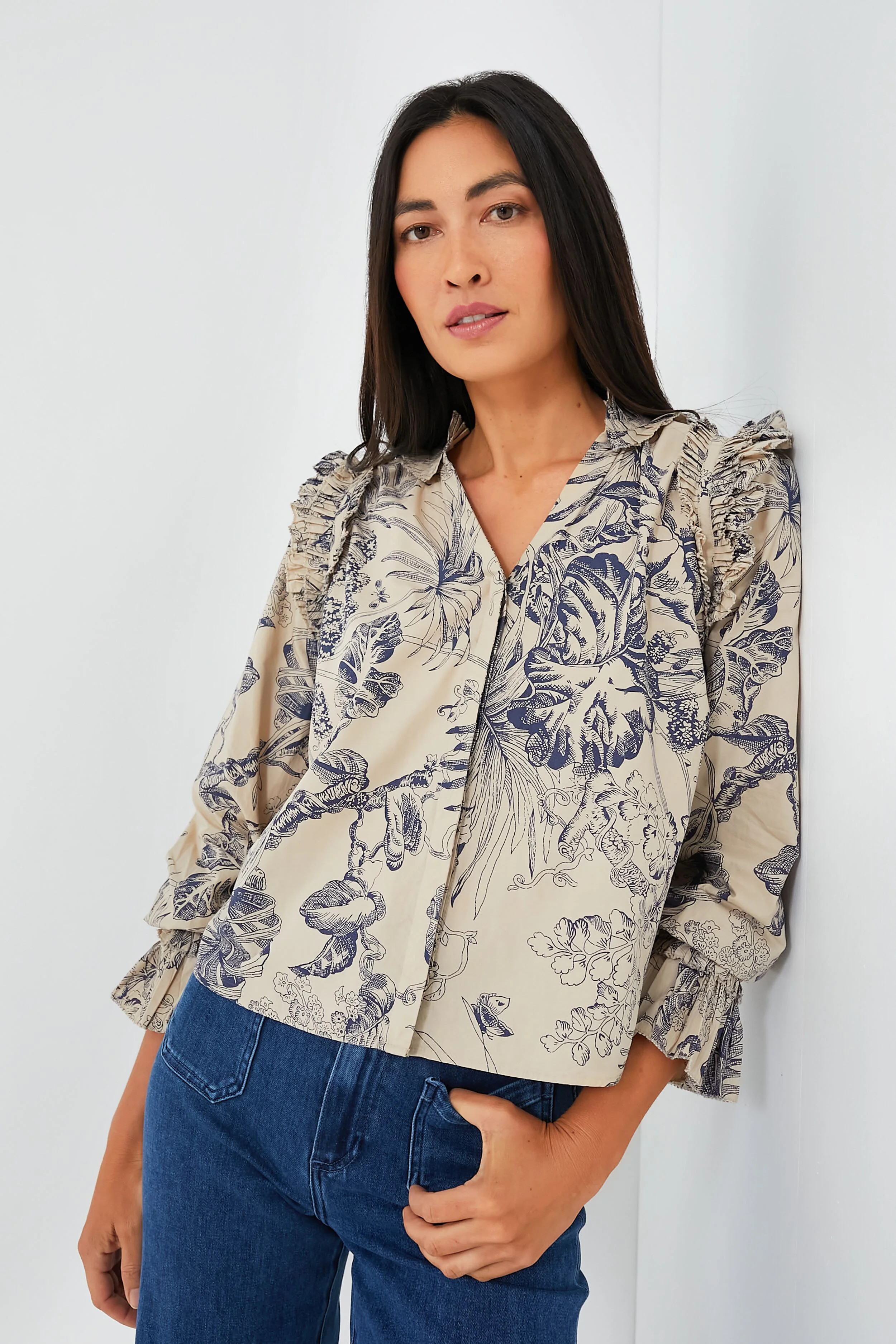 Yaffe Print Jessie Top | Tuckernuck (US)
