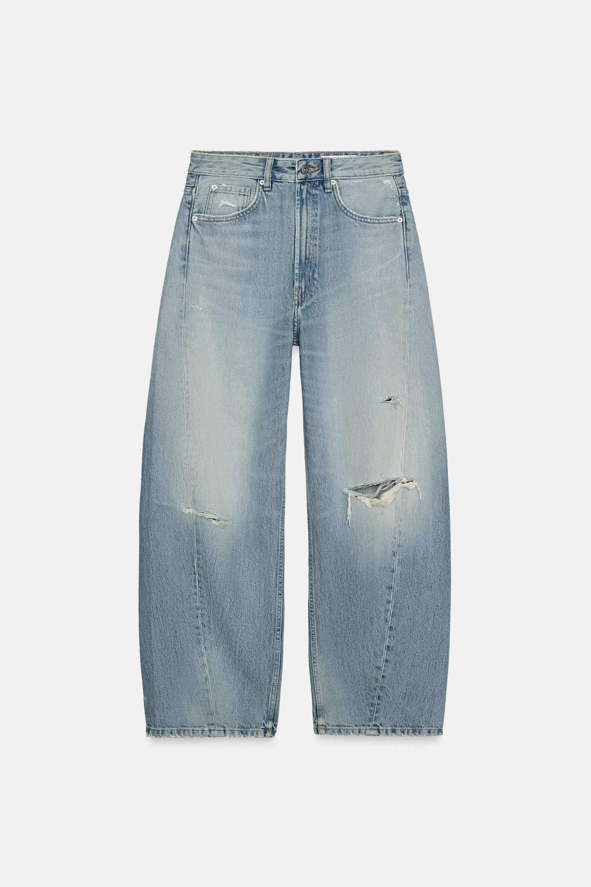 JEANS TRF BAGGY BALLOON TAILLE NORMALE | Zara FR