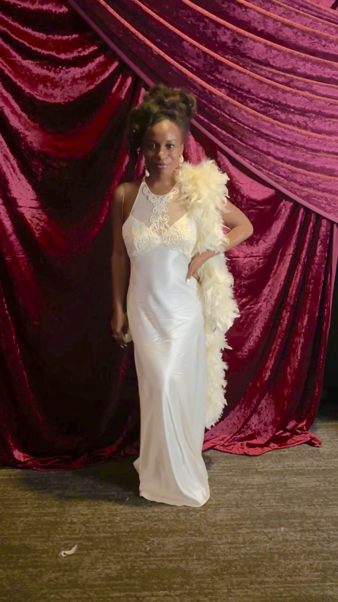 Dress code: Black tie. Me: Vintage 90s glam. Silk slip gown and feather boa: Fabulous✨

#LTKootd #LTKSeasonal #LTKdayinmylife