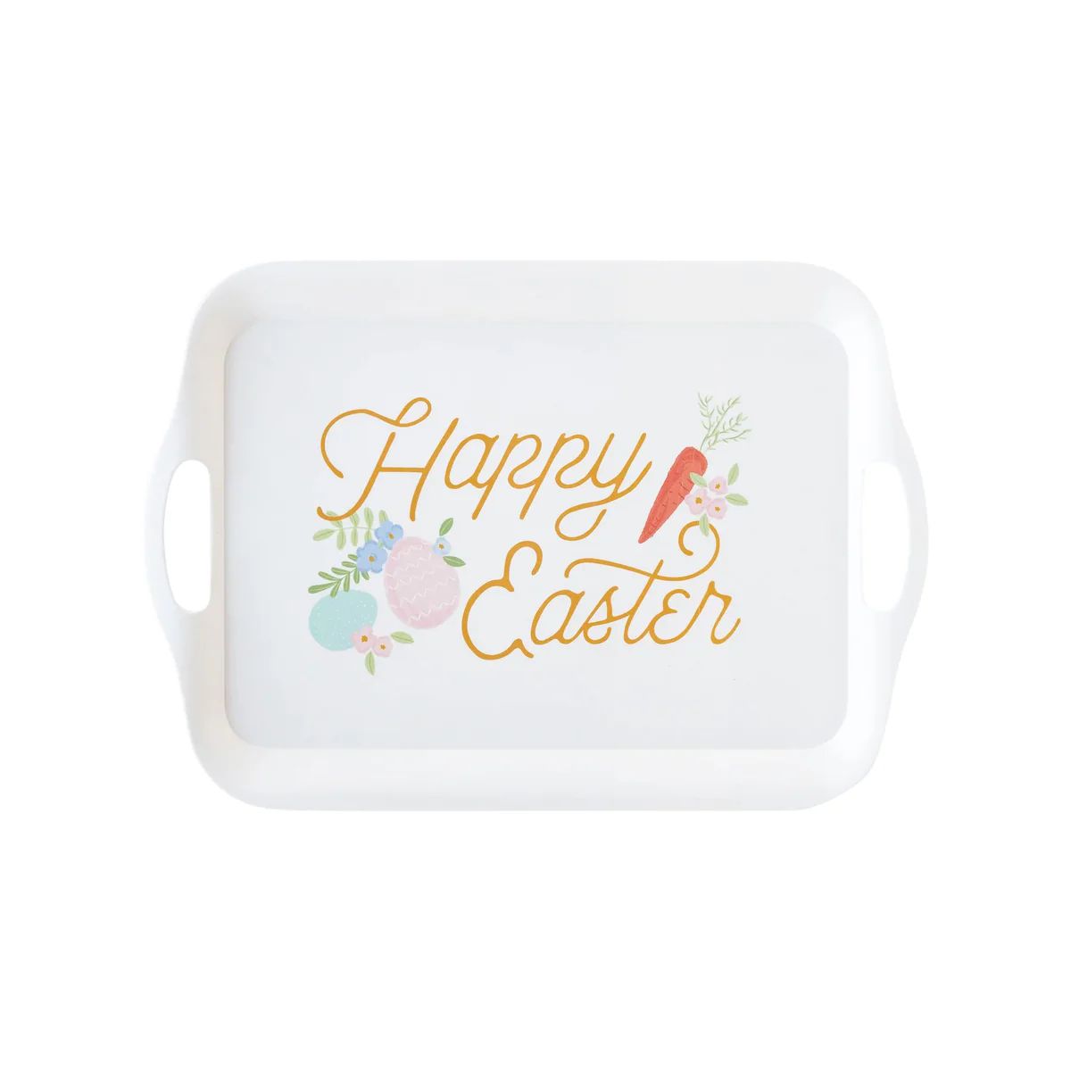 Happy Easter Reusable Bamboo Tray | Ellie and Piper