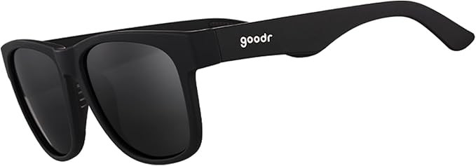 goodr Hooked on Onyx Polarized Sunglasses for Men & Women, Large Sized (BFG), Black Solid Frame w... | Amazon (US)