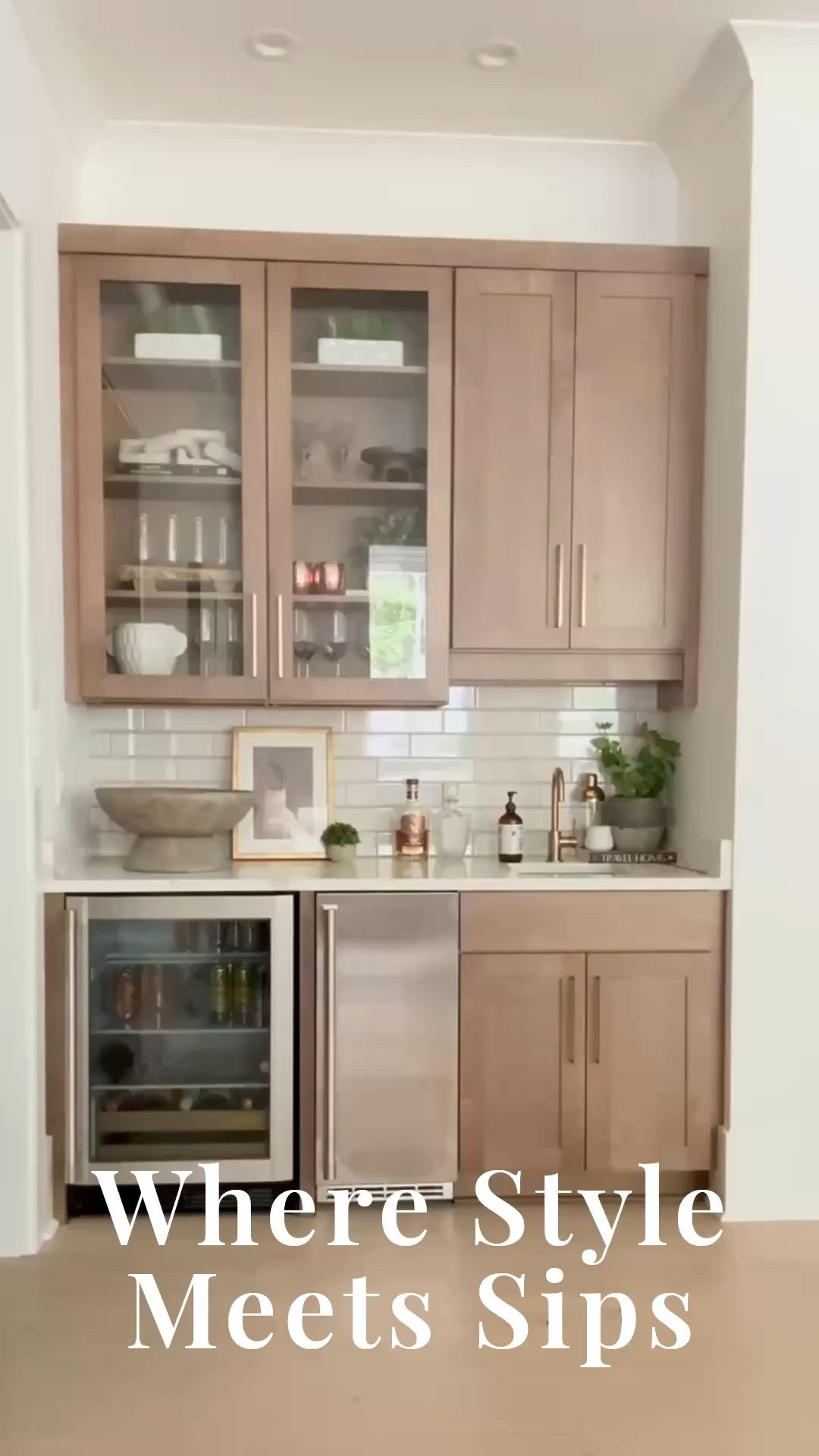 🍷 This is what bar nook dreams are made of. Warm wood cabinetry, glass-front shelves, styled decor, and brass hardware bring Modern Classic charm to every entertaining moment. ✨

#PorcheAndCo #ModernClassicDesign #HomeBarGoals #NeutralHomeDecor #BarNookInspo #InteriorDesignLovers #EntertainingInStyle #HomeStylingIdeas

Do you want to bring our dreamy Modern Classic style interior design into your own home? 🏡 You’re in luck! Reserve our Online Interior Design packages today -> https://porcheandco.com/edesign ✨ We can’t wait to work with you & design your home with #porcheandco



#LTKHome #LTKvlog