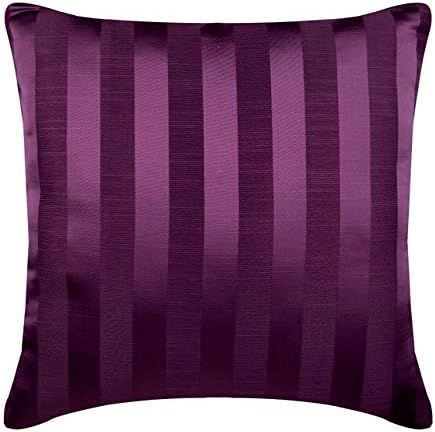 Handmade Purple Decorative Sofa Pillow Covers 16x16 inch (40x40 cm), Jacquard Throw Pillows for C... | Amazon (CA)