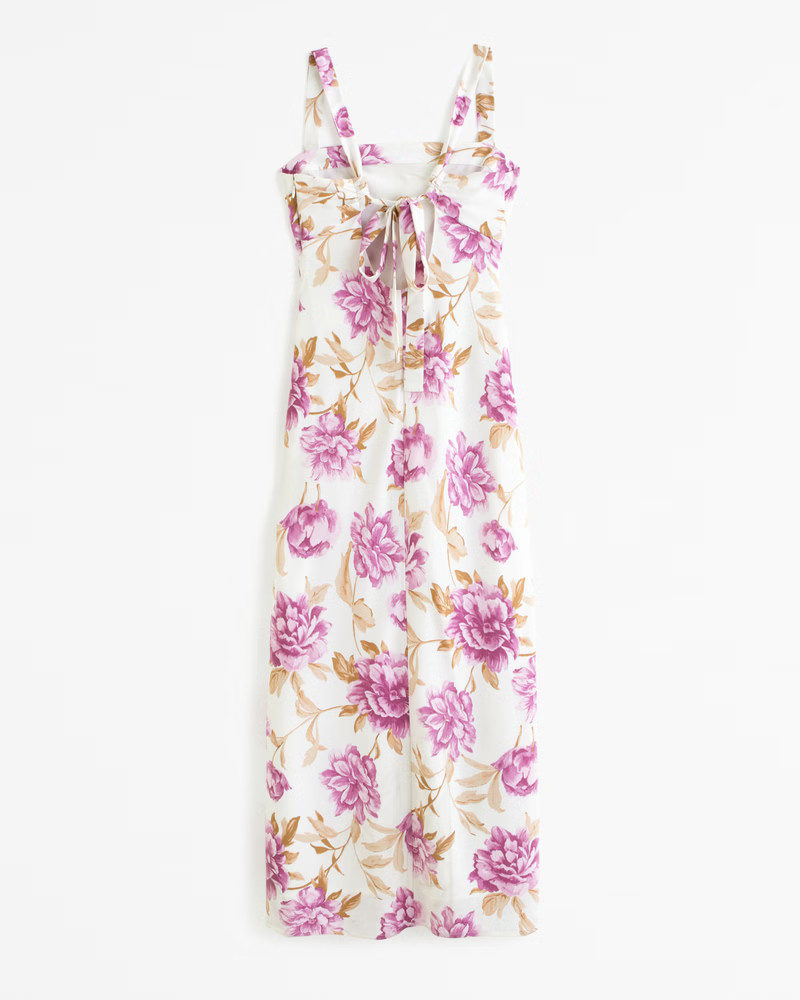 Women's Crepe Slip Midi Dress | Women's Dresses & Jumpsuits | Abercrombie.com | Abercrombie & Fitch (US)