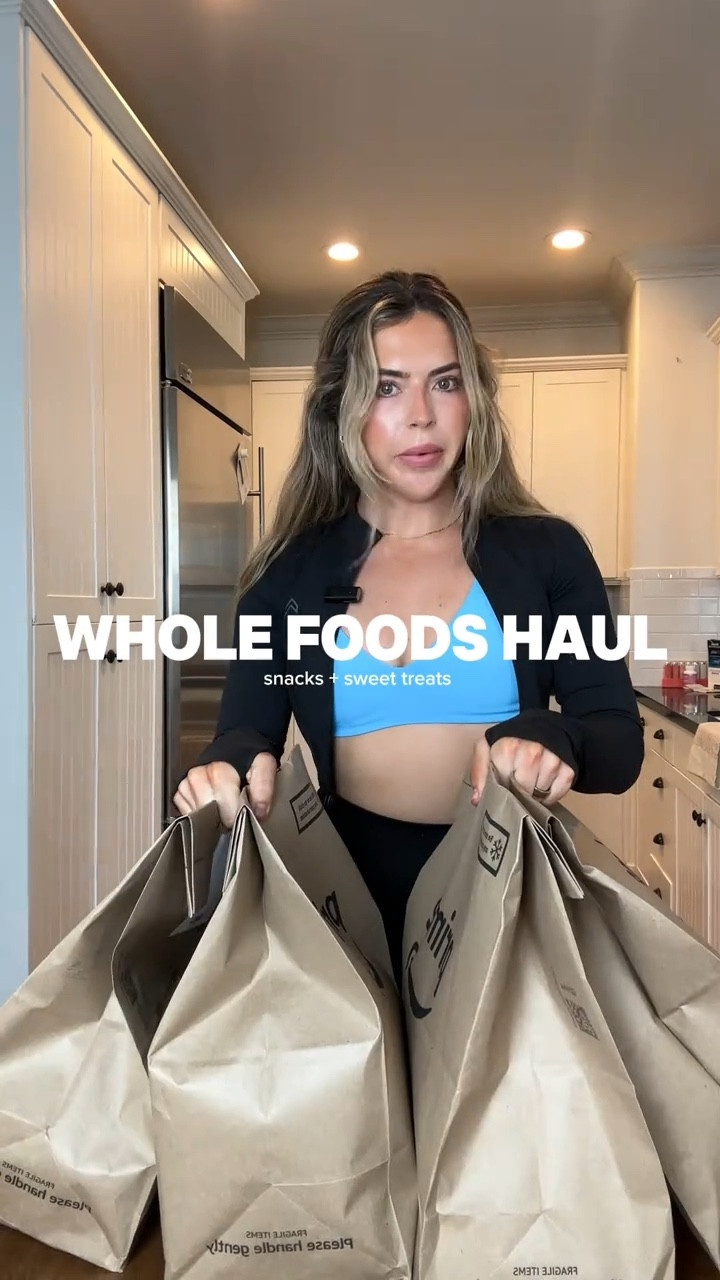 Whole Foods haul! Snack, sweets and more. Use code KKFIT to save on my workout set 🩵🥪

#LTKdayinmylife