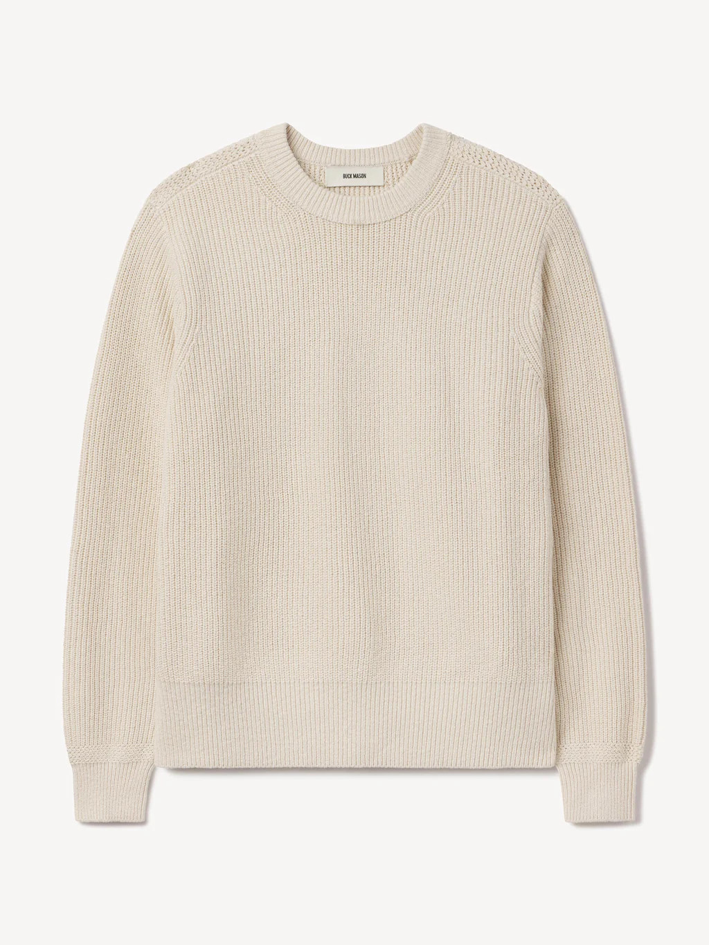 Sand Dollar Seafarer Cotton Rib Crew - Buck Mason- Modern American Classics | Buck Mason