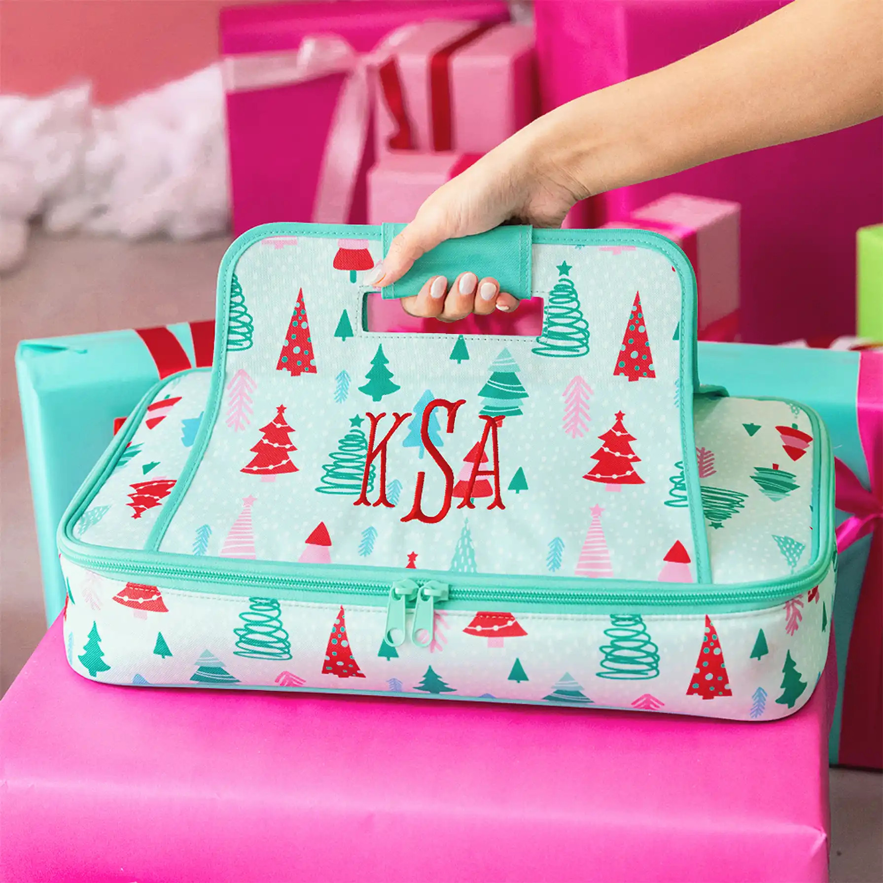 Monogrammed Casserole Carrier | Marleylilly