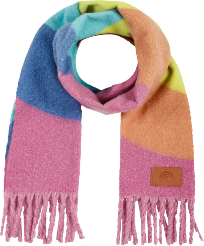 Kurt Geiger London Rainbow Fringe Scarf | Nordstrom | Nordstrom