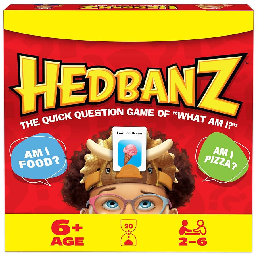 Spin Master Games, Hedbanz 2023 Edition with New Cards, Picture Guessing Board Game, for Family &... | Amazon (US)