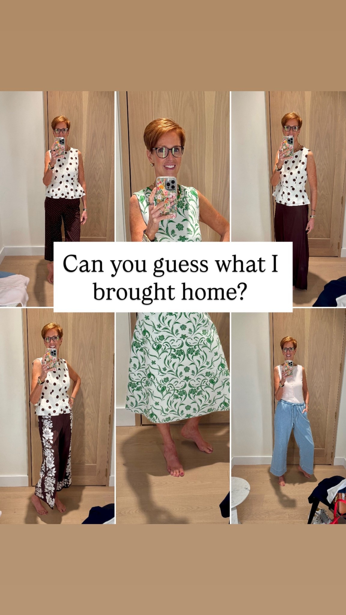 Ann Taylor in store try on
Can you guess what I brought home?
Polka dot dot op size 0
Pants: 8/medium
Pink top: small
Dress: 8/mediumm

#LTKTall #LTKOver40 #LTKootd