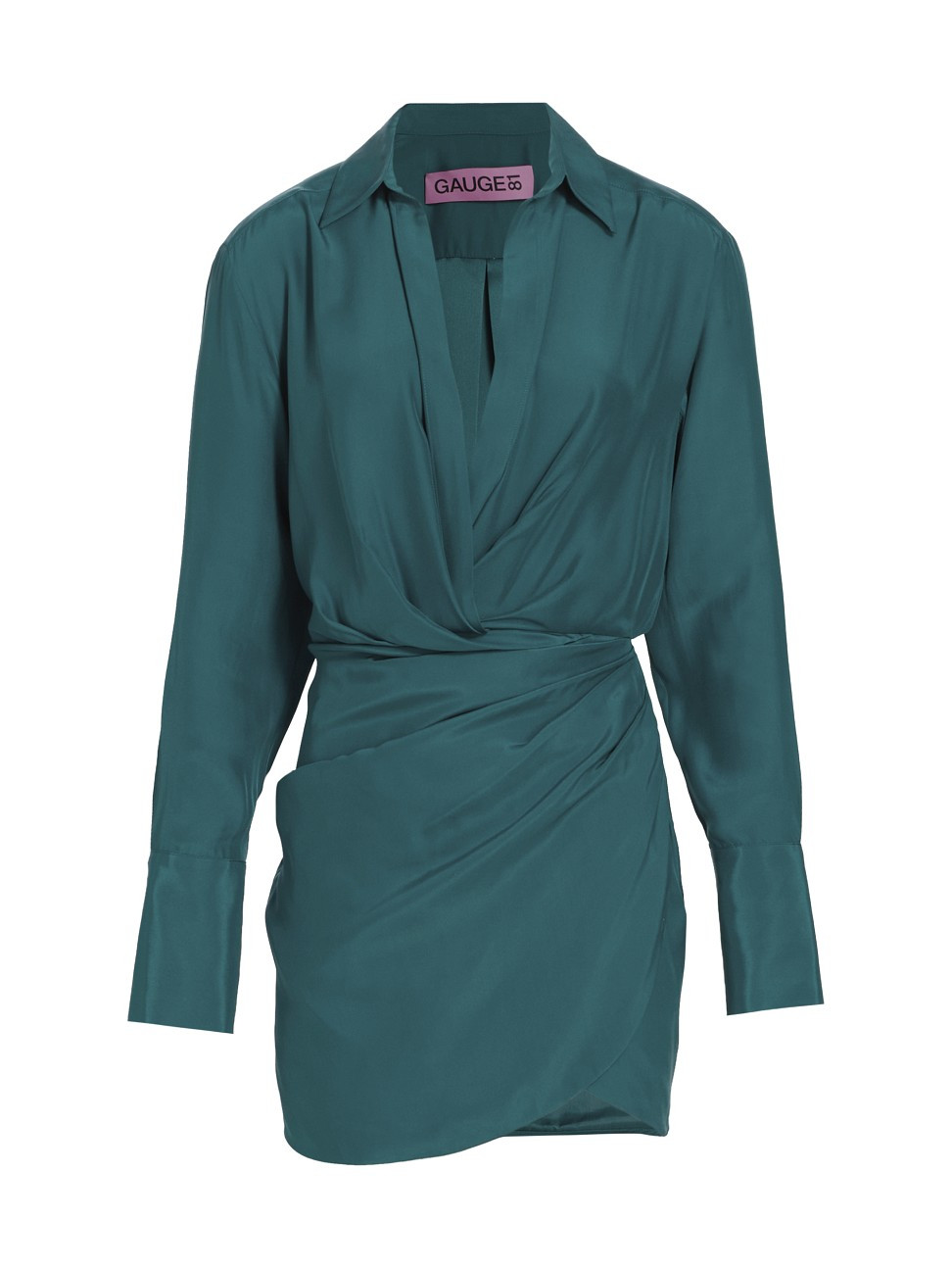 Women's Naha Silk Minidress - Deep Lagoon - Size Medium - Deep Lagoon - Size Medium | Saks Fifth Avenue