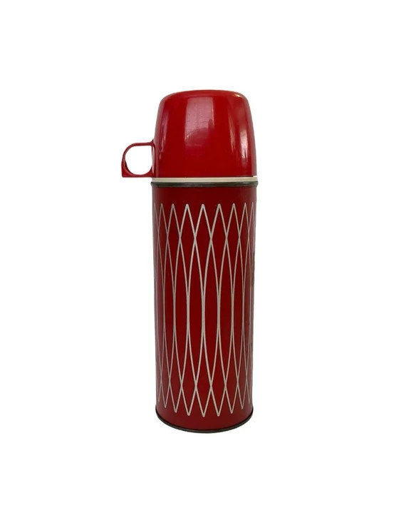 Mid Century Modern Thermos Icy Hot 1pt Red | Etsy | Etsy (US)