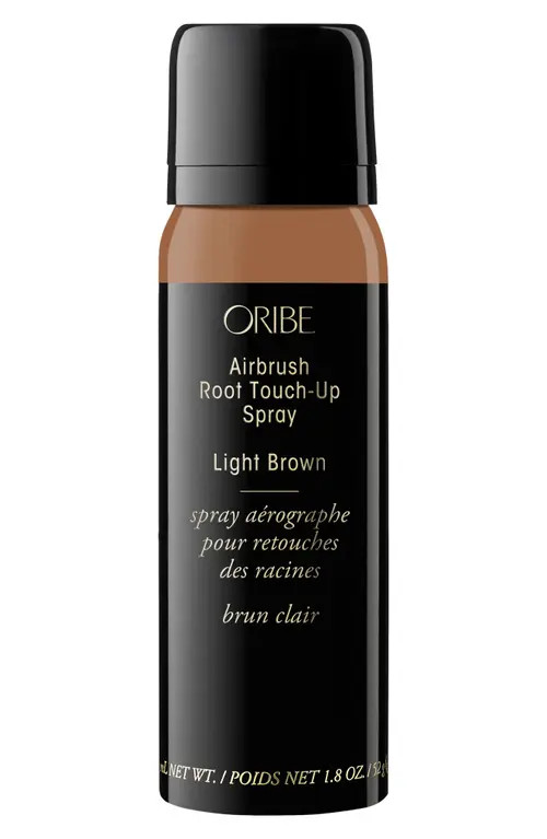 Oribe Airbrush Root Touch-Up Spray for Gray Coverage & Root Concealer in Light Brown at Nordstrom | Nordstrom