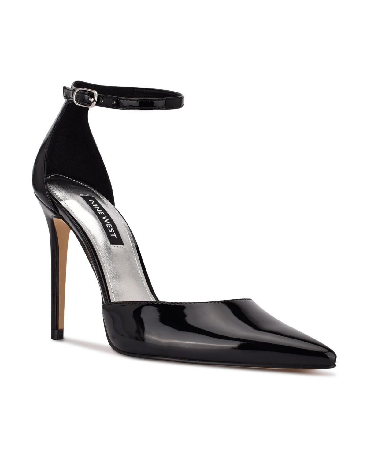 Nine West Women's Faiz Pointy Toe Ankle Strap Pumps Women's Shoes | Macys (US)